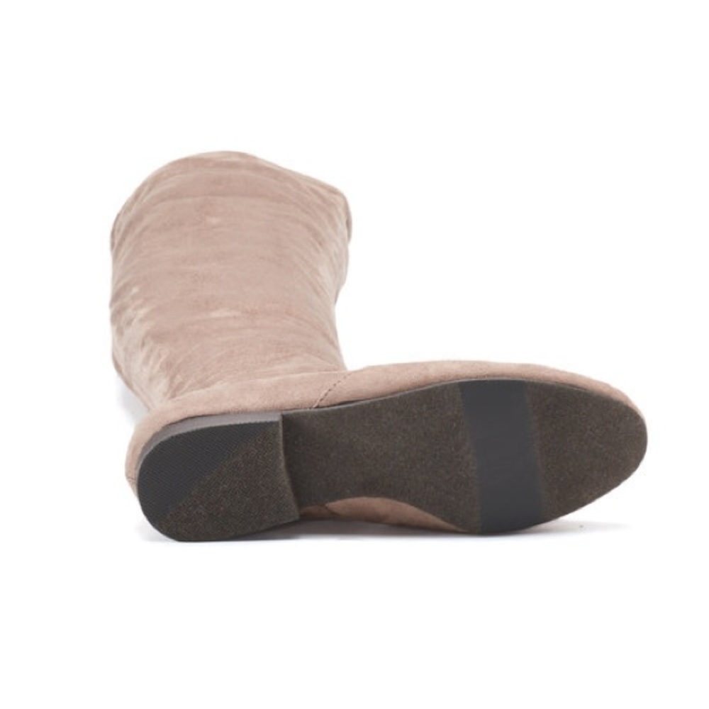 LC Lauren Conrad Taupe Women’s Over The Knee Boots - Picture 3 of 3